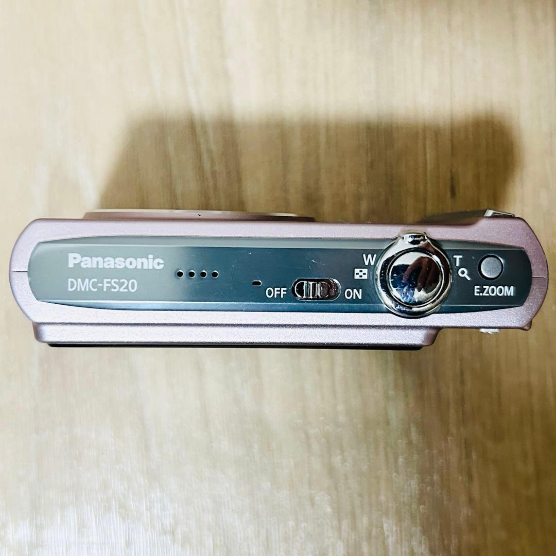極美品 Panasonic LUMIX DMC-FS20 コンデジ ピンク
