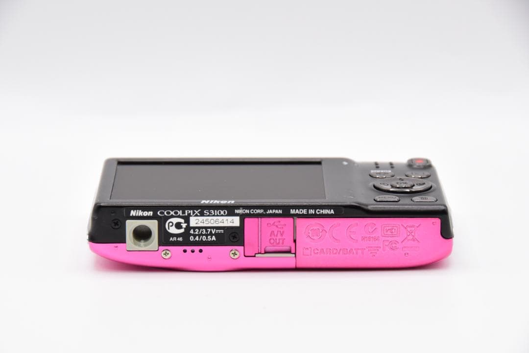 ■ 美品 ■ ニコン Nikon COOLPIX S3100 ピンク《動作OK》