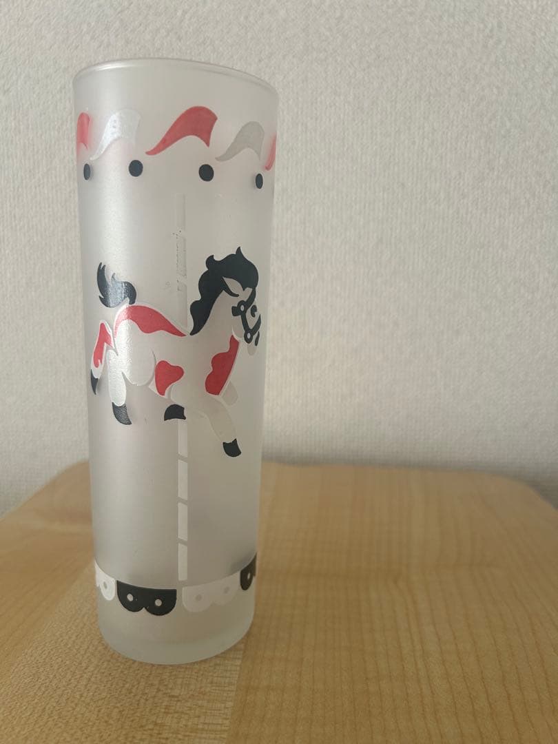 リビーLibbey製50's グラス　サーカス　メリーゴーランド　3個セット
