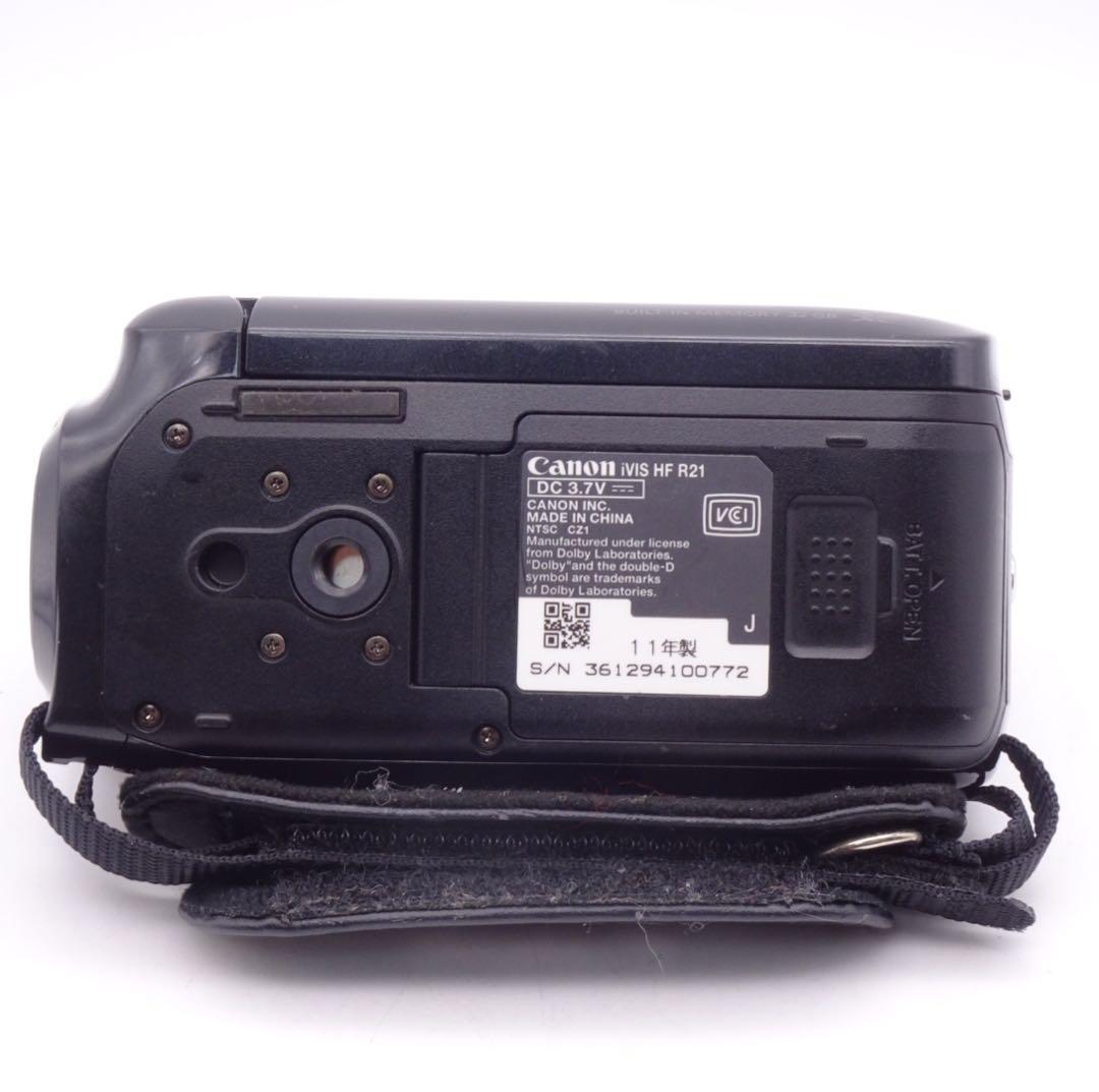 【動作確認済】 Canon iVIS HF R21 ハンディカム ビデオカメラ