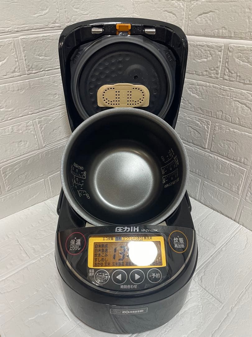 炊飯器 NP-ZV102BK 黒 IH加熱方式