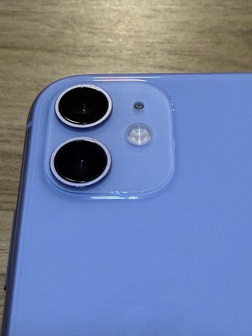 【SIMロック解除済】iPhone 11本体64GB パープル　eSIM設定済