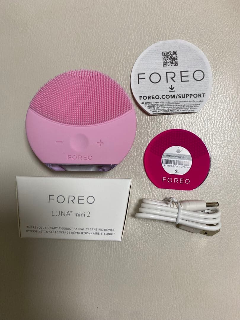 新品未使用　FOREO LUNA mini 2 ピンク　ケースに傷あり