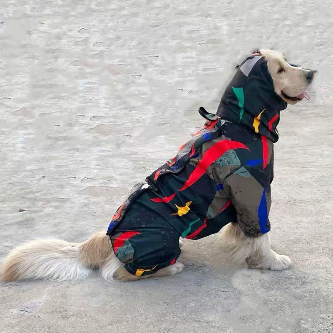 犬服2枚レインコート2枚