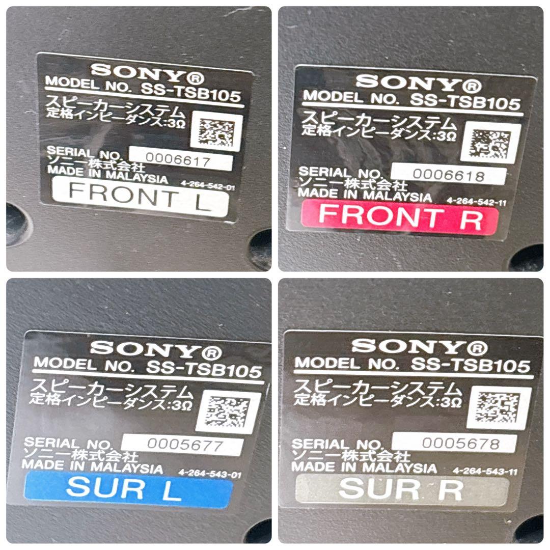 【すぐ使えるフルセット】SONY 5.1ch ホームシアター HT-SS380