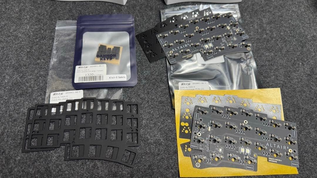 キーボード Altair-X (E-White) full kit + extra