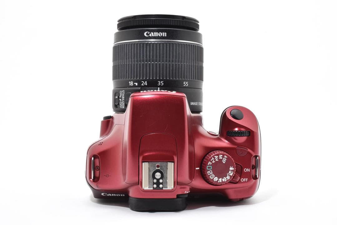 ✨Canon kiss X50✨希少なレッド レンズセット 美品 軽量 動作OK