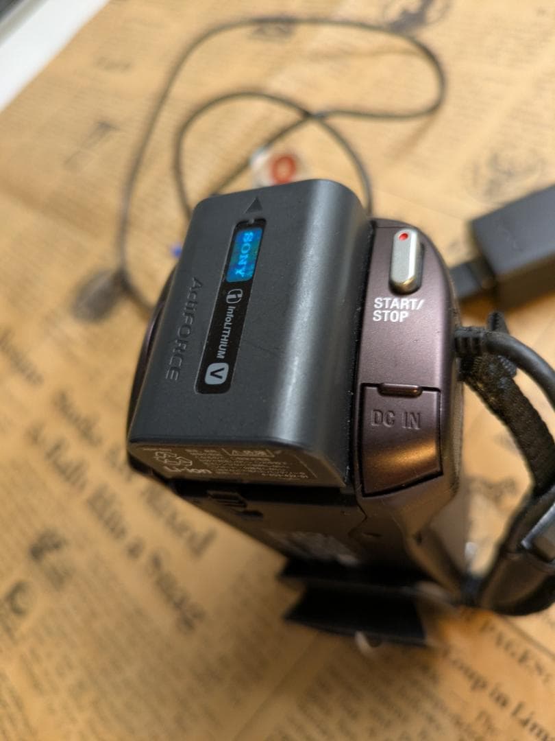 中古　SONY HANDYCAM HDR-CX480