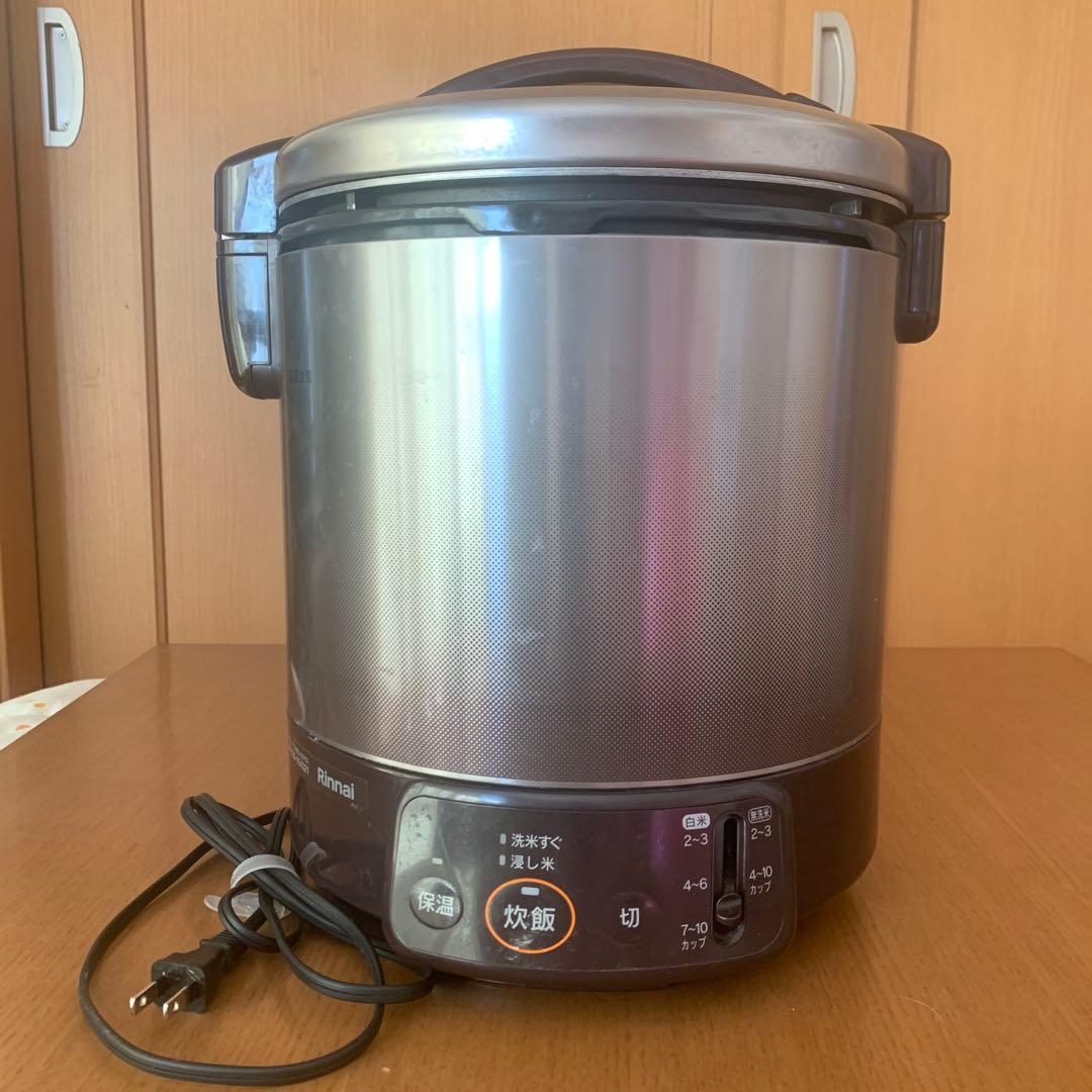 リンナイ こがまる ガス炊飯器 RR-100VQ LPガス用 2022年製