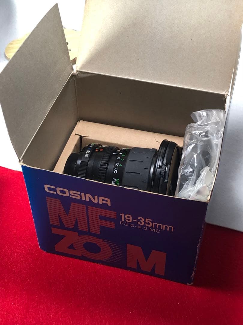 レア　(m42) cosina 19-35mm f3.5-4.5 元箱付き