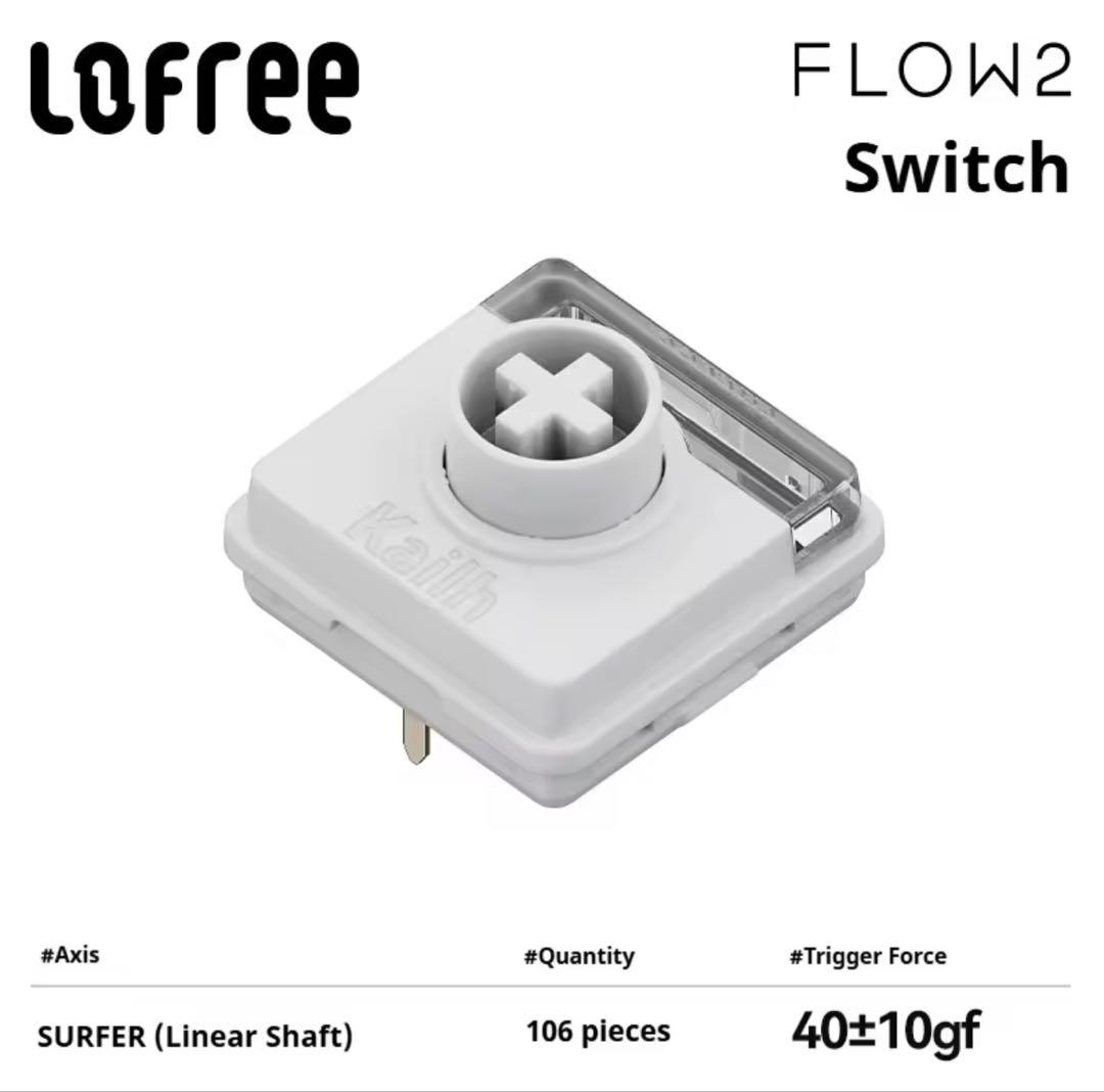【極美品】Lofree Flow2 65% 英語配列