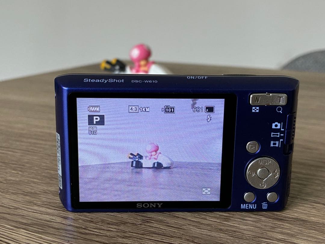 SONY Cyber-shot DSC-W610 14.1MP ブルー