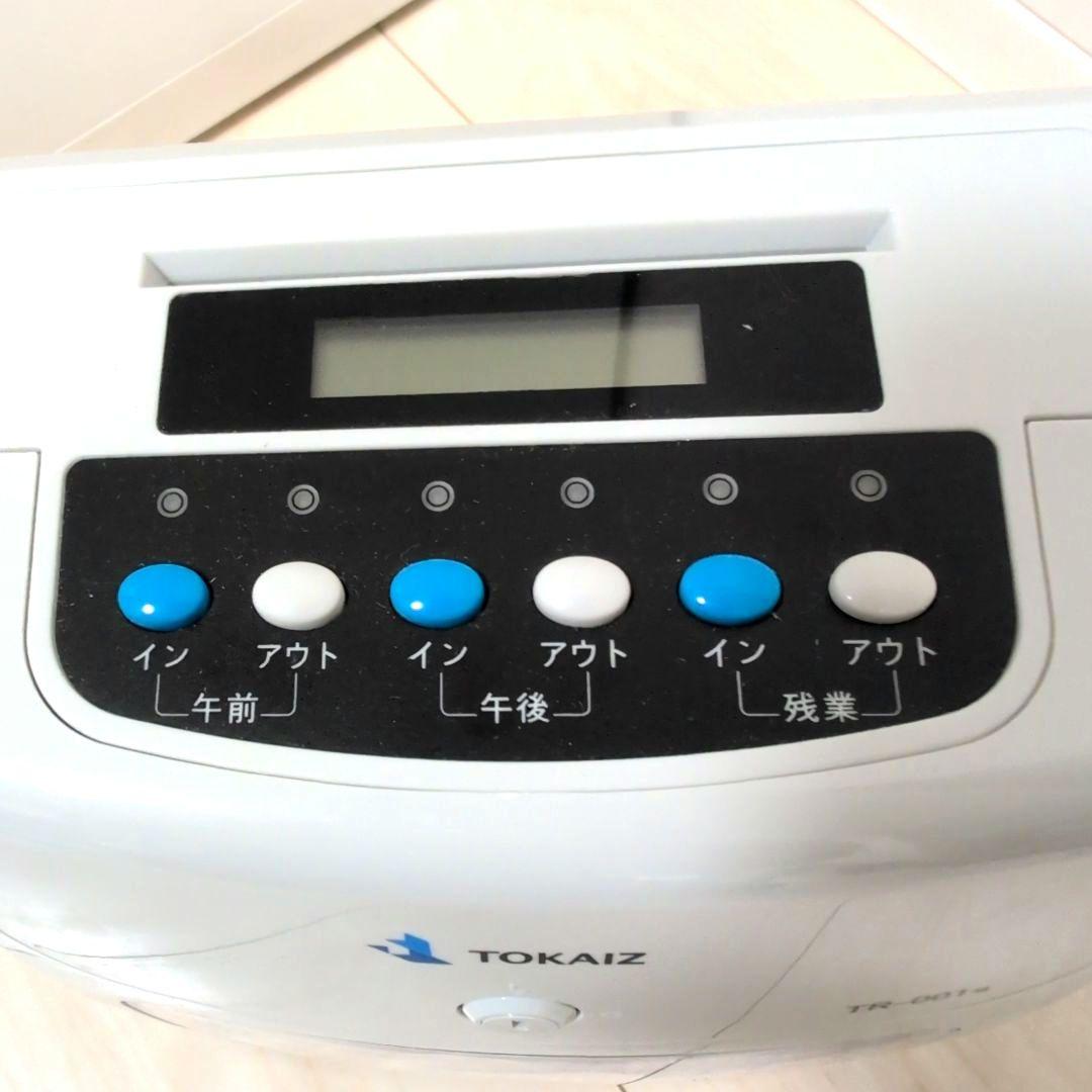 【美品】　TOKAIZ 　タイムレコーダー　TR-001S 6欄印字