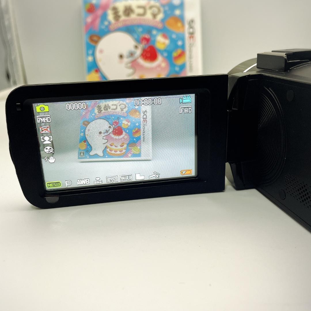 【未使用級】iF-SMART LIFE ビデオカメラ F3VC27-01 軽量