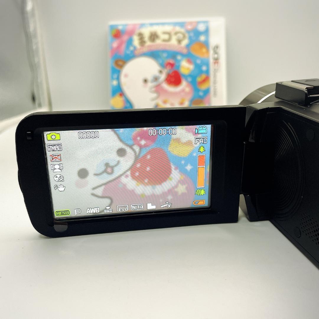 【未使用級】iF-SMART LIFE ビデオカメラ F3VC27-01 軽量