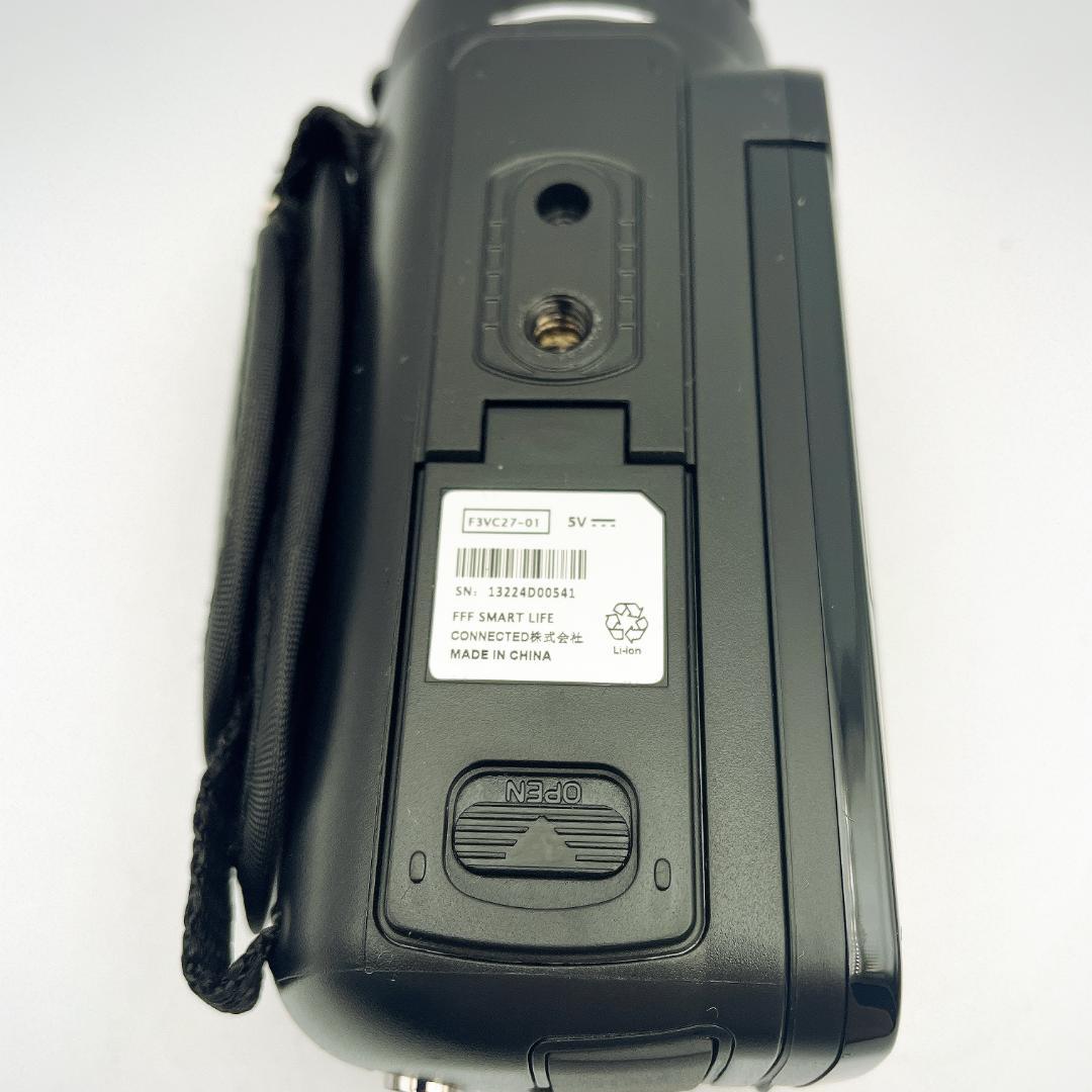【未使用級】iF-SMART LIFE ビデオカメラ F3VC27-01 軽量