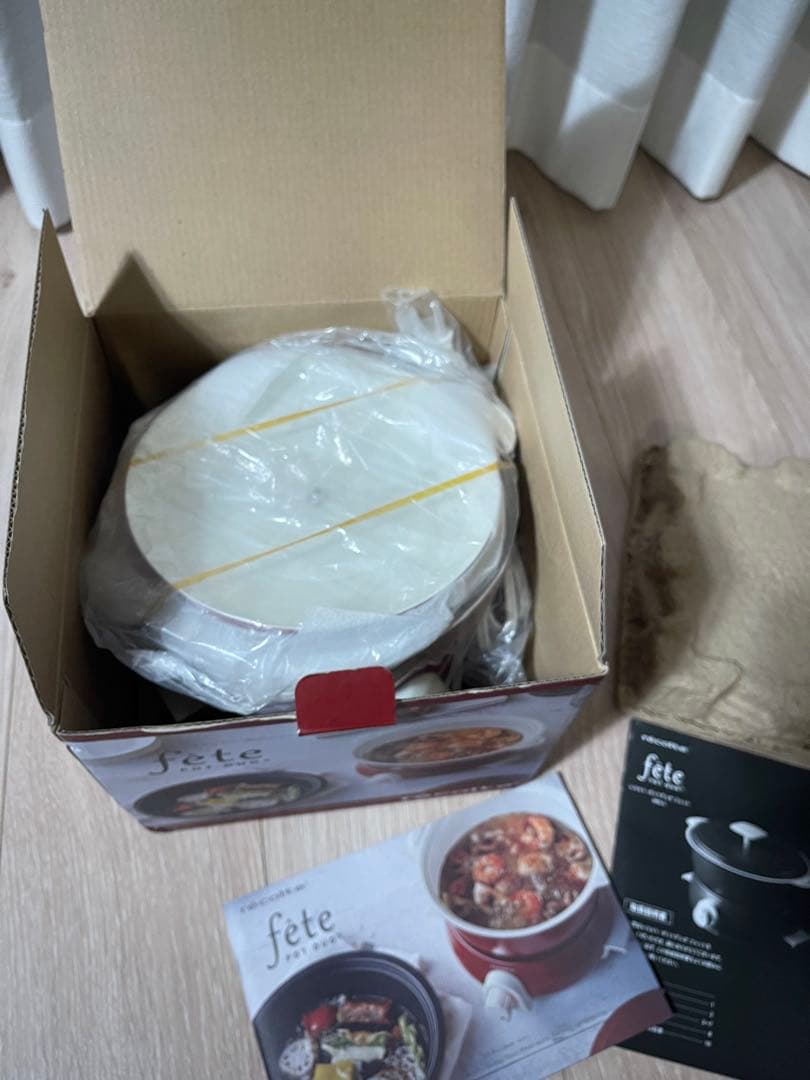 【新品未開封】récolte レコルト ポットデュオ フェット 電気鍋 1台5役
