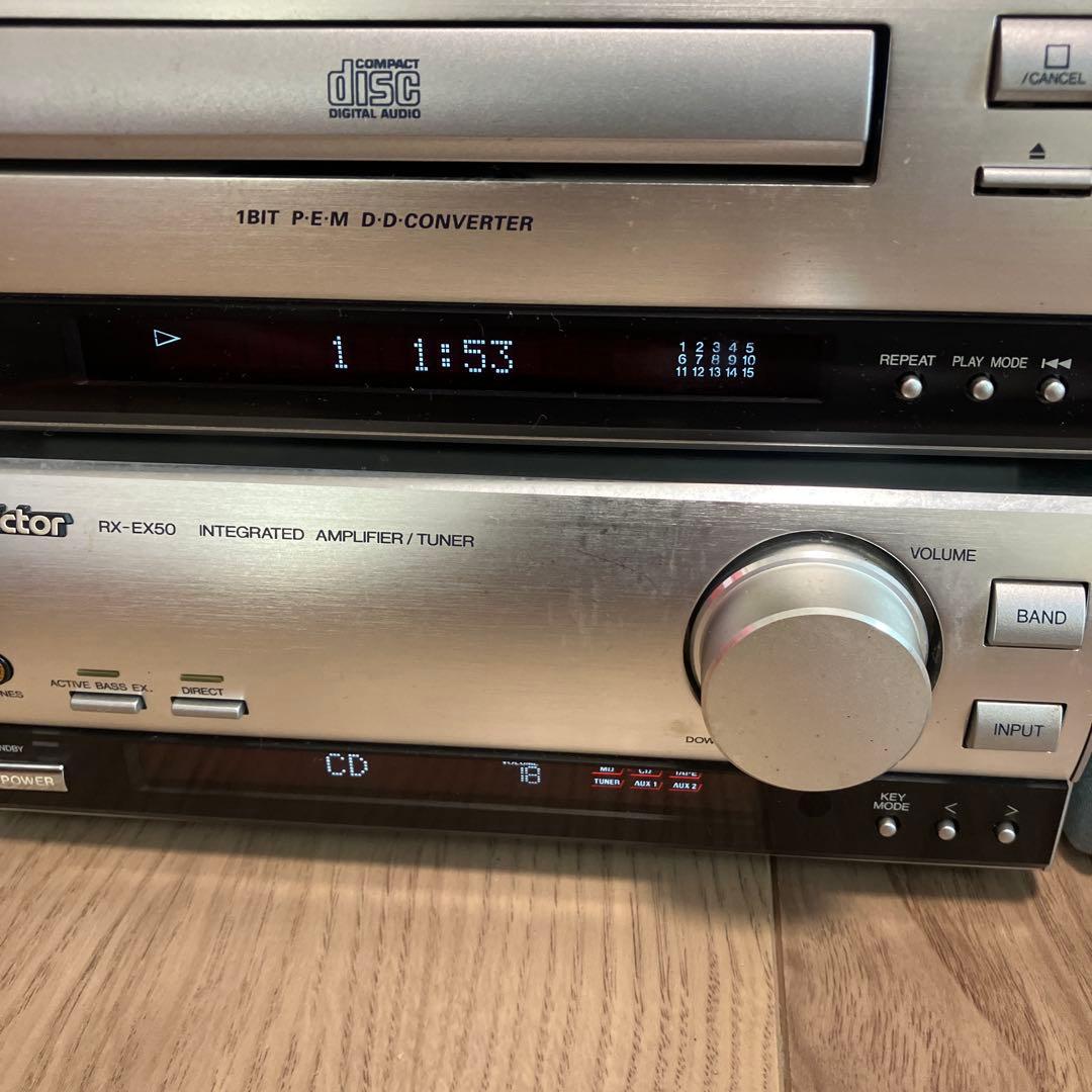 Victor RX-EX50 XL-EX50 セット　アンプ　CDデッキ