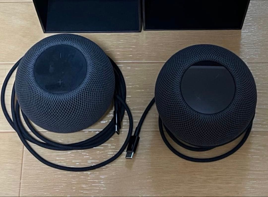 Apple Pod mini ブラック 2個セット