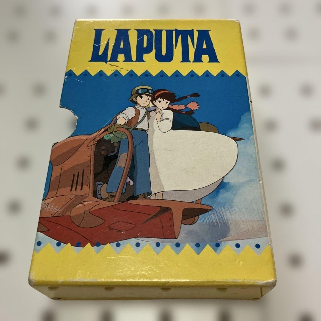 昭和レトロ　ポータブルカセットプレーヤー天空城LAPUTA現状品、ジャンク品扱い