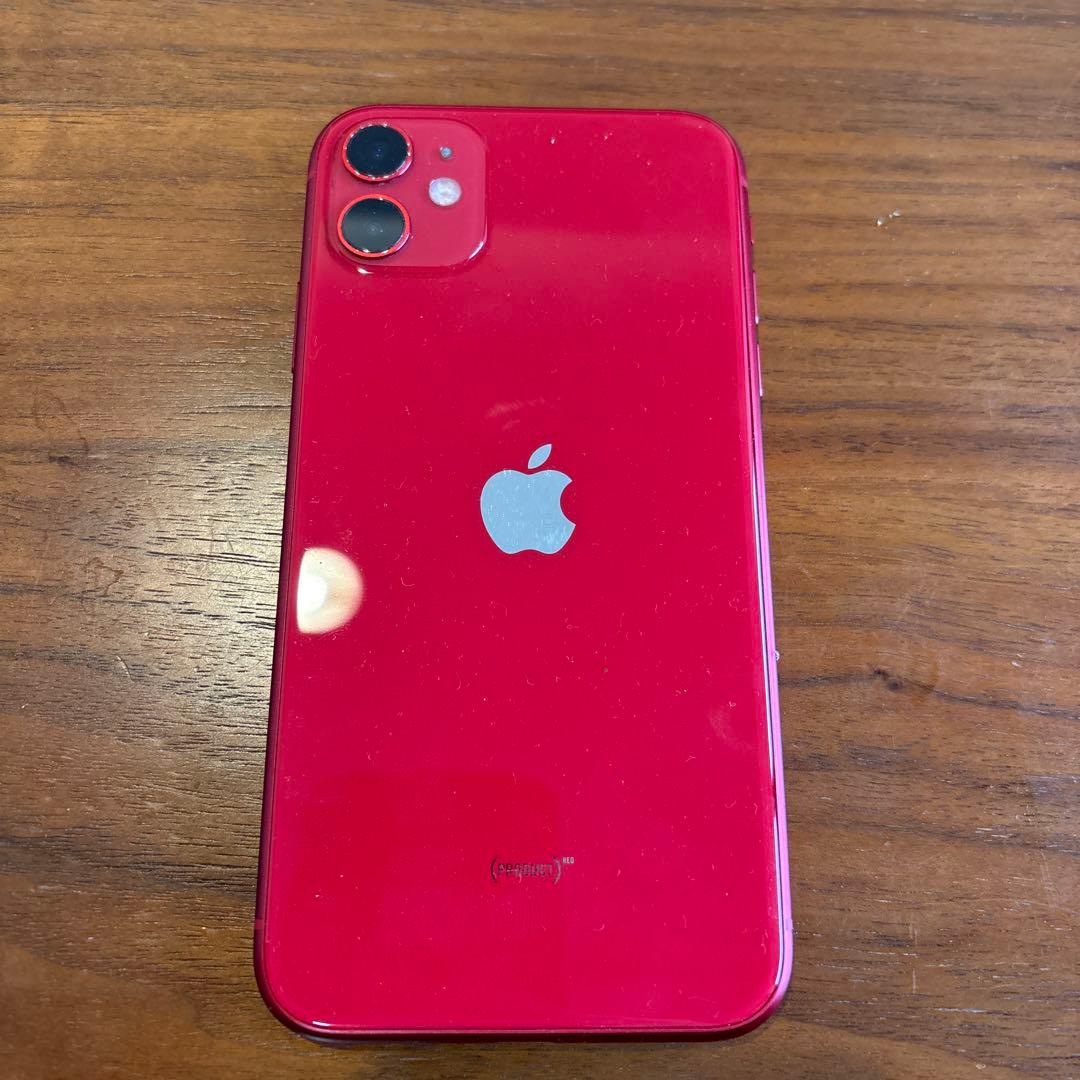 Apple iPhone 11 (レッド) 本体　ジャンク品