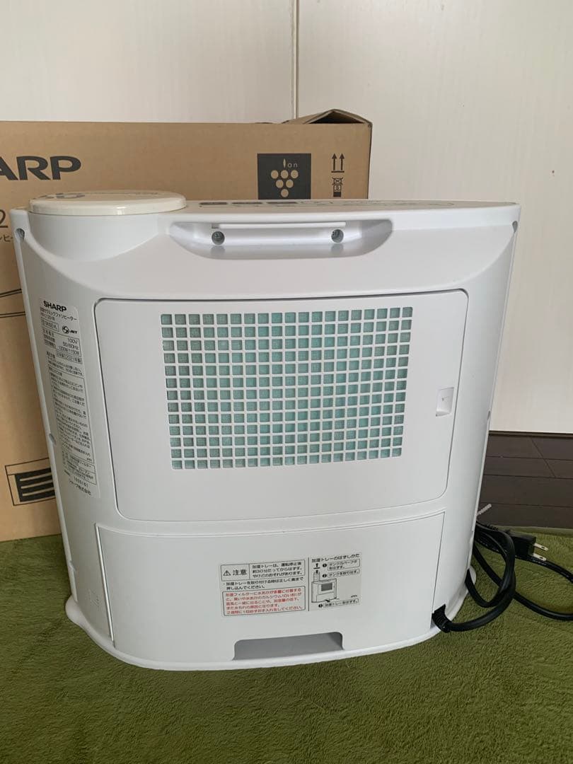 SHARP 加湿セラミックファンヒーター HX-L120-W