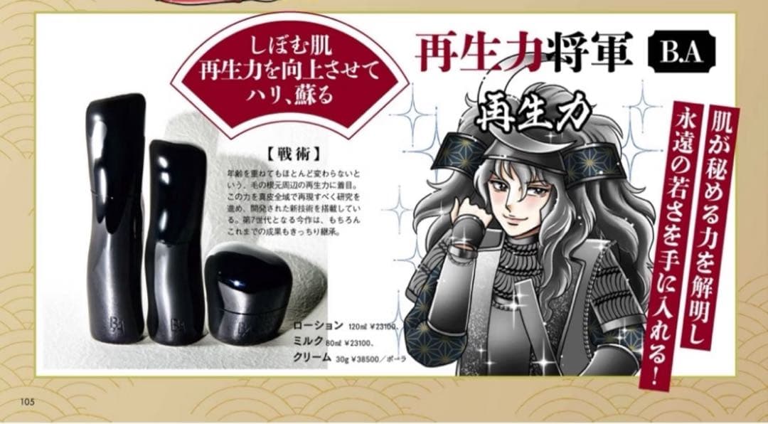 ポーラ 第７世代B.Aセット： ローション、ミルク、クリーム各30包