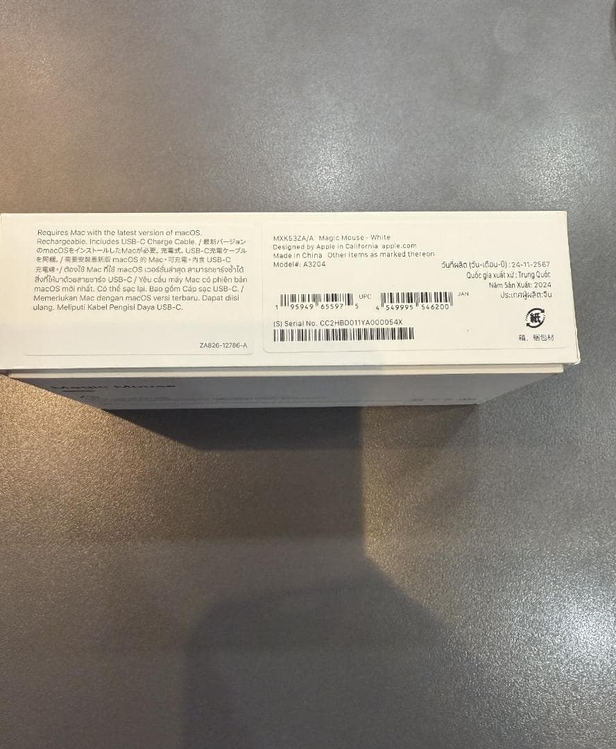 Apple Magic Mouse MXK53ZA/A A3204 中古品