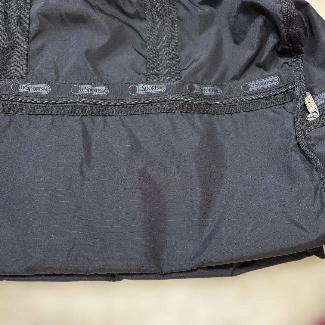 LeSportsac☆レスポートサック　美品　ブラック　ショルダー　ボストン