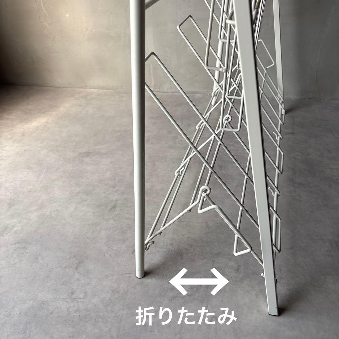 折りたたみ 大型 パンフレットスタンド チラシ マガジンラック 3×10段
