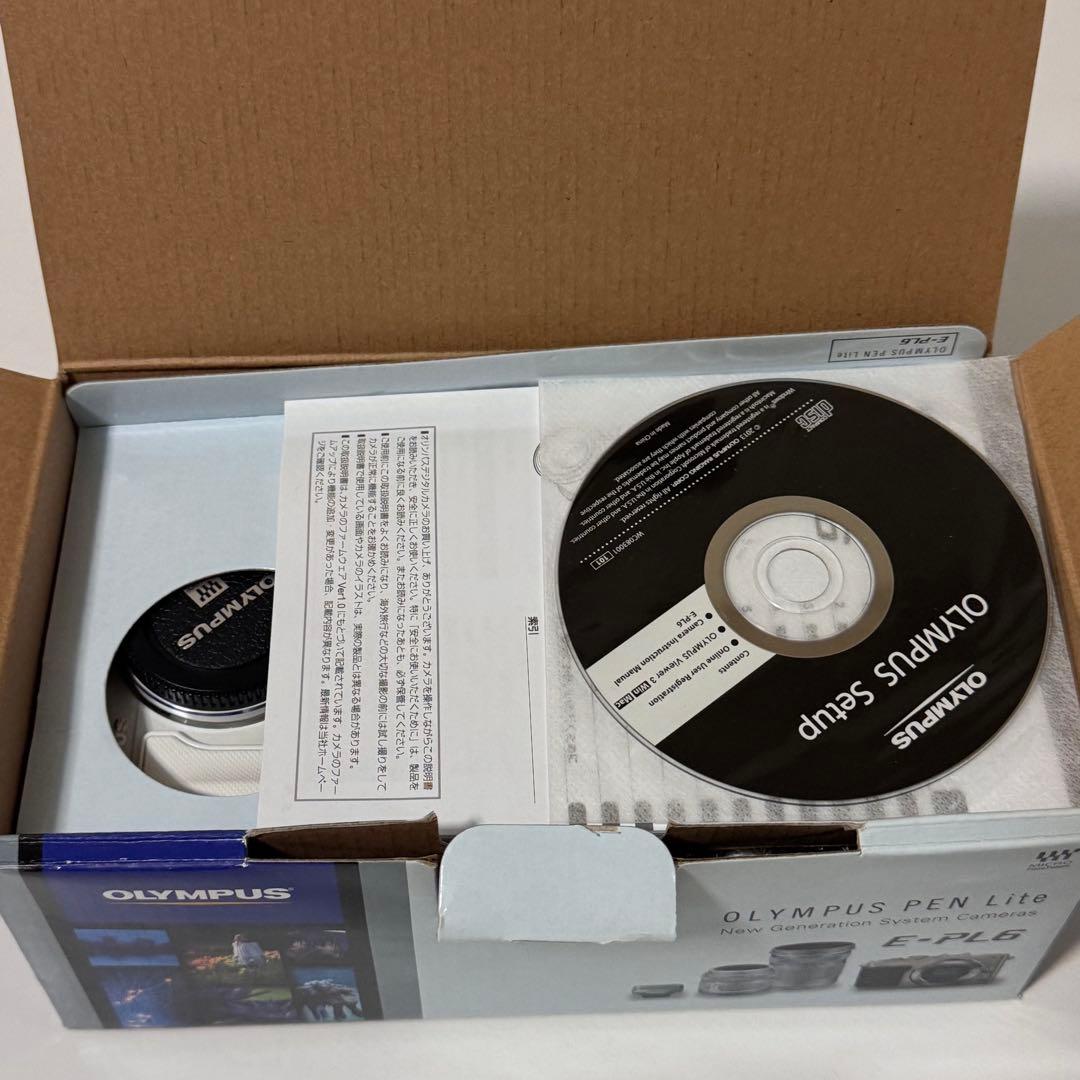 極美品 OLYMPUS PEN Lite E-PL6 ダブルズームキット