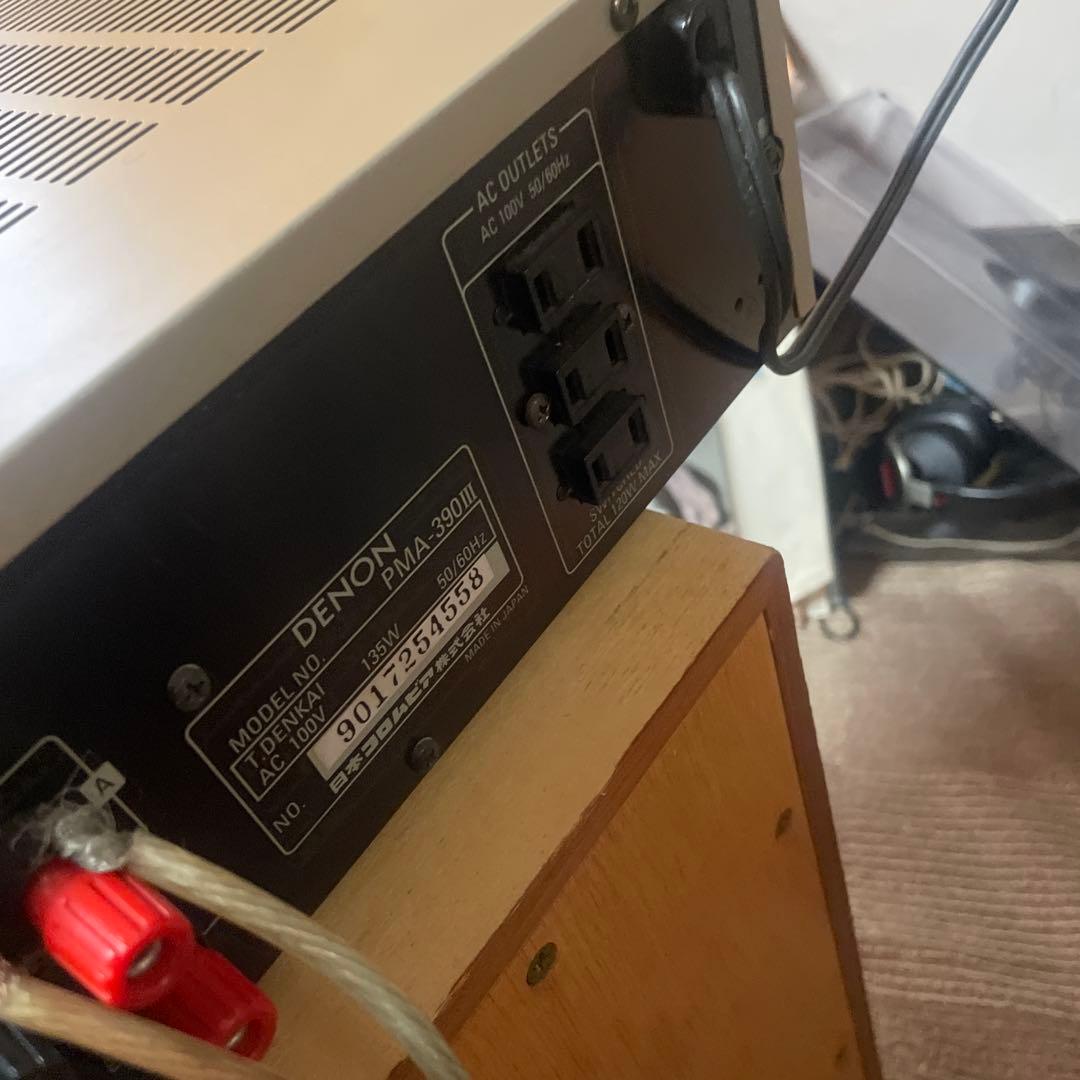 最終値引き　DENON PMA-390Ⅲ プリメインアンプ オーディオ機器