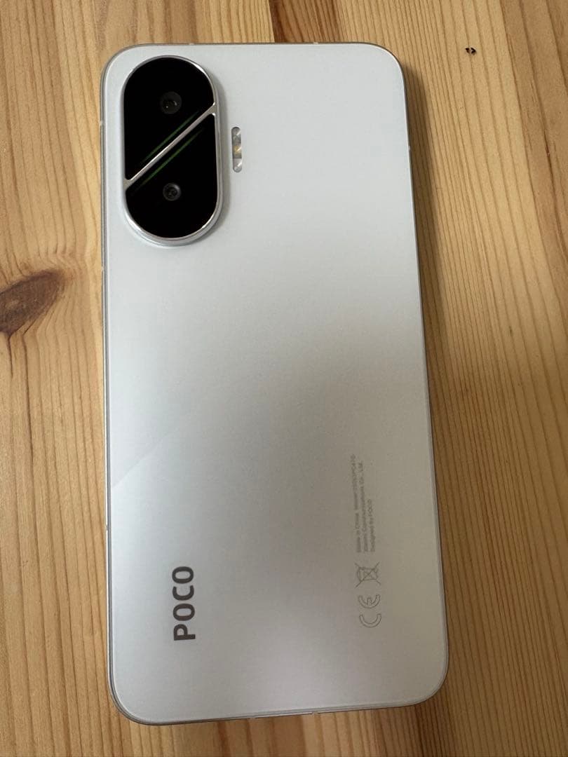 美品 Xiaomi POCO F7 12GB/256GB ホワイト 国内版
