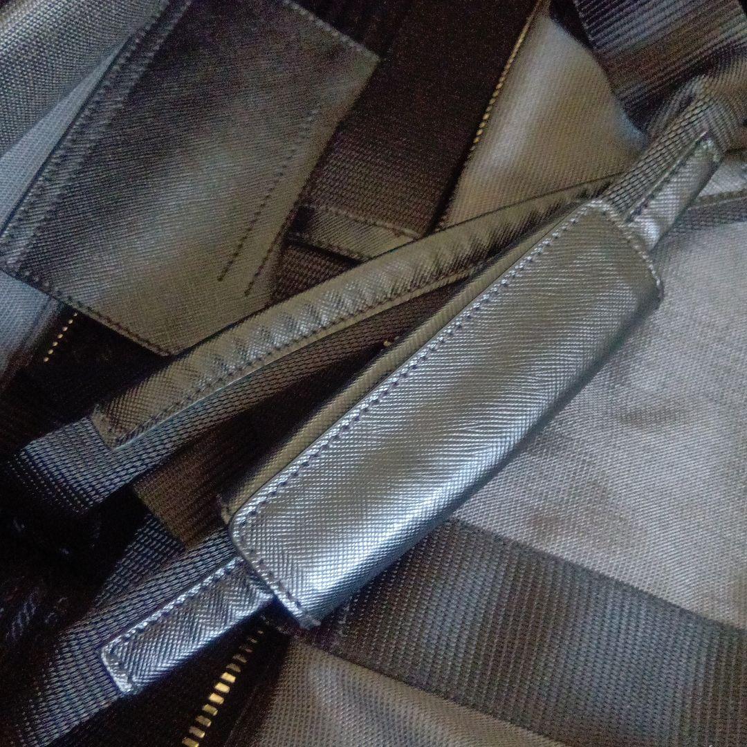 PRADA v70s ボストンバッグ グレー　旅行バッグ