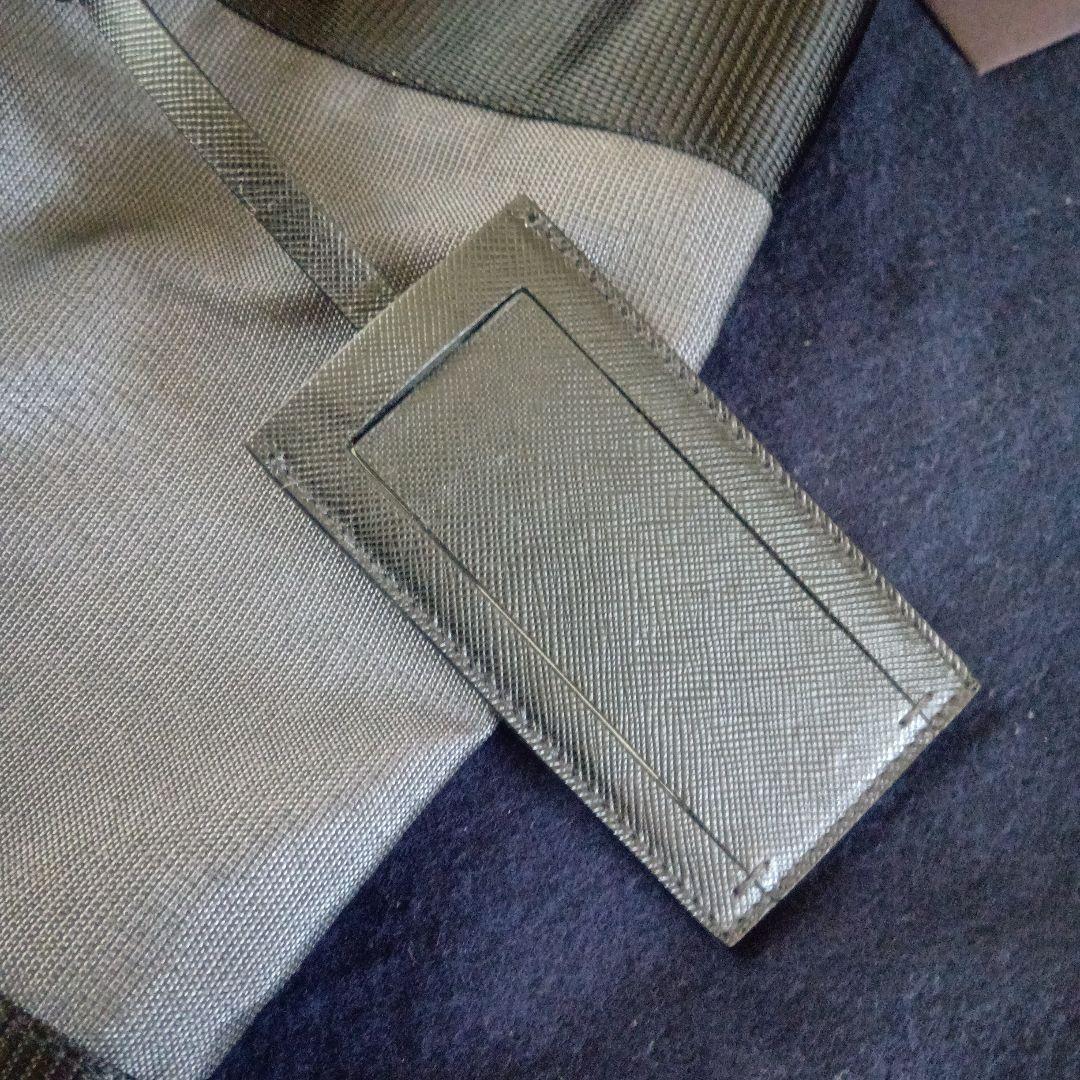 PRADA v70s ボストンバッグ グレー　旅行バッグ