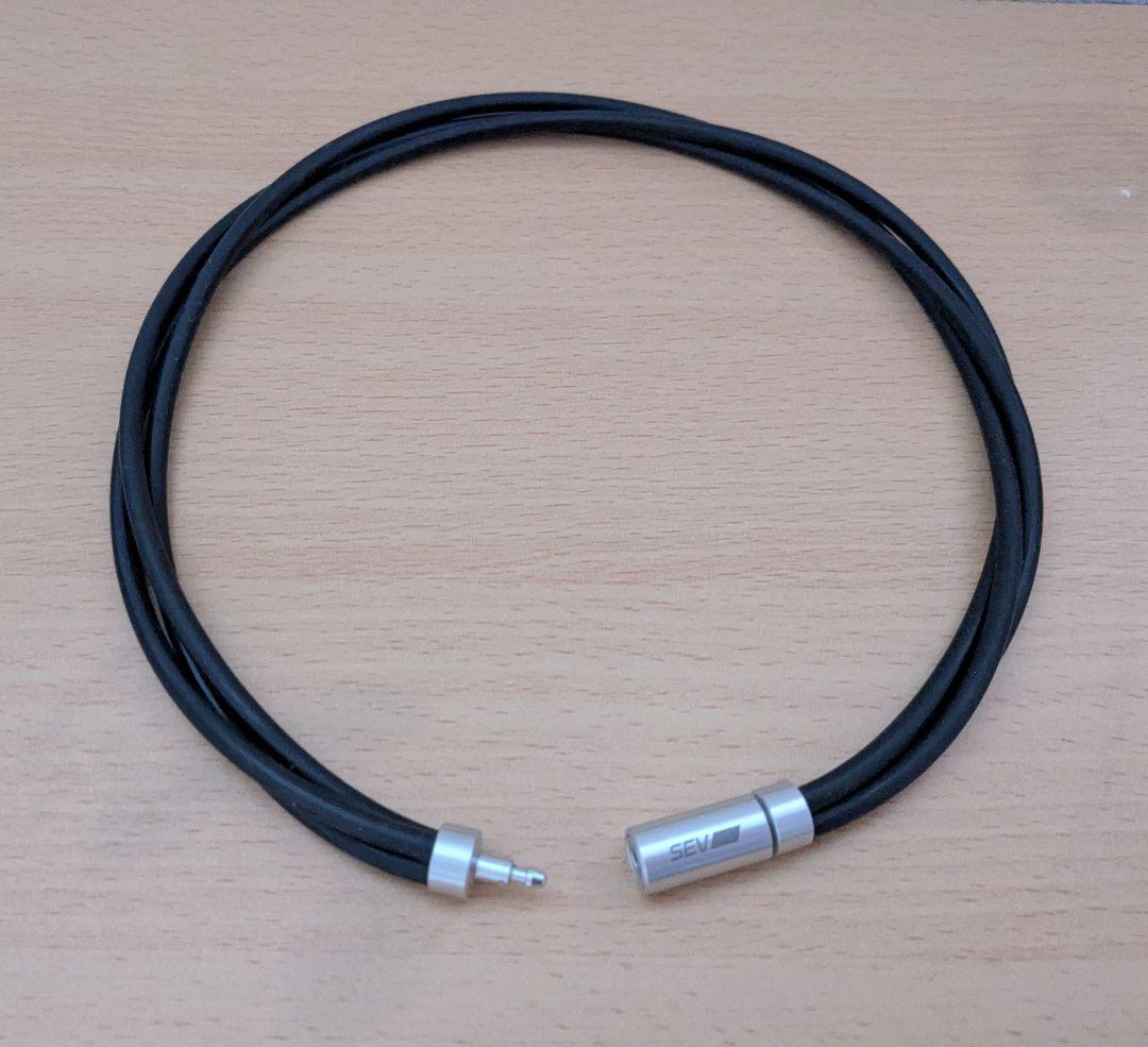 SEV ルーパー ネックレス 黒 48センチ 中古品