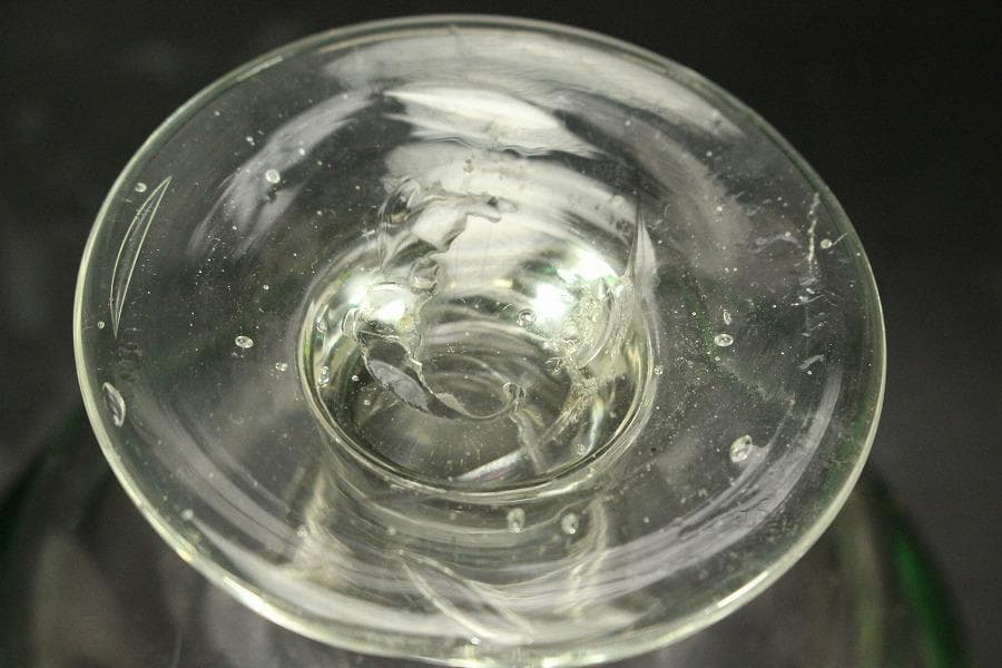 レトロ ガラス 氷カップ 六個 まとめて 大正-昭和(ZE850)