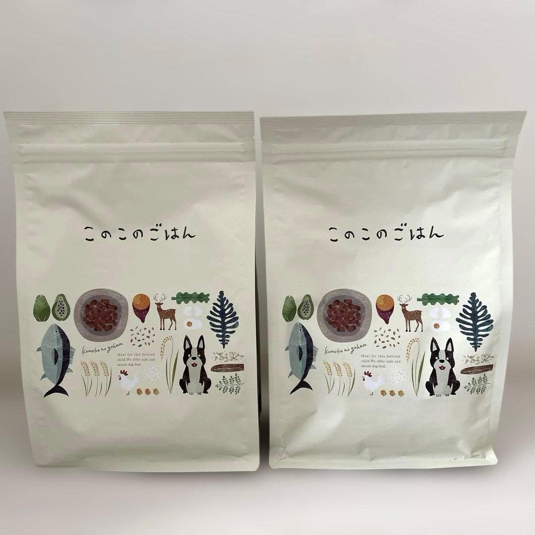 このこのごはん 1kg 2袋