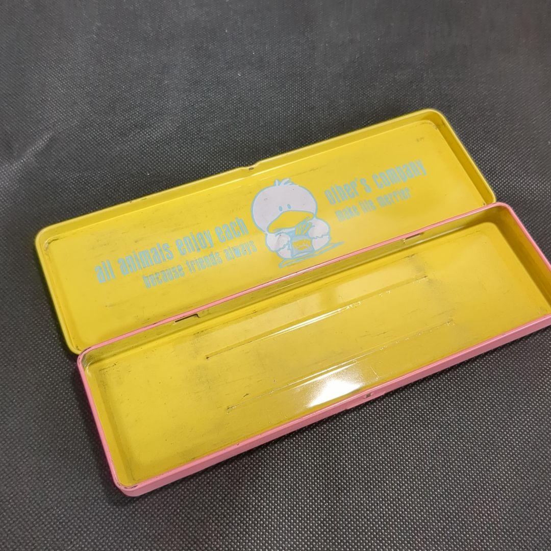 昭和レトロ LET'S CHAT セキグチ キューキュー ペンギン 缶ペンケース