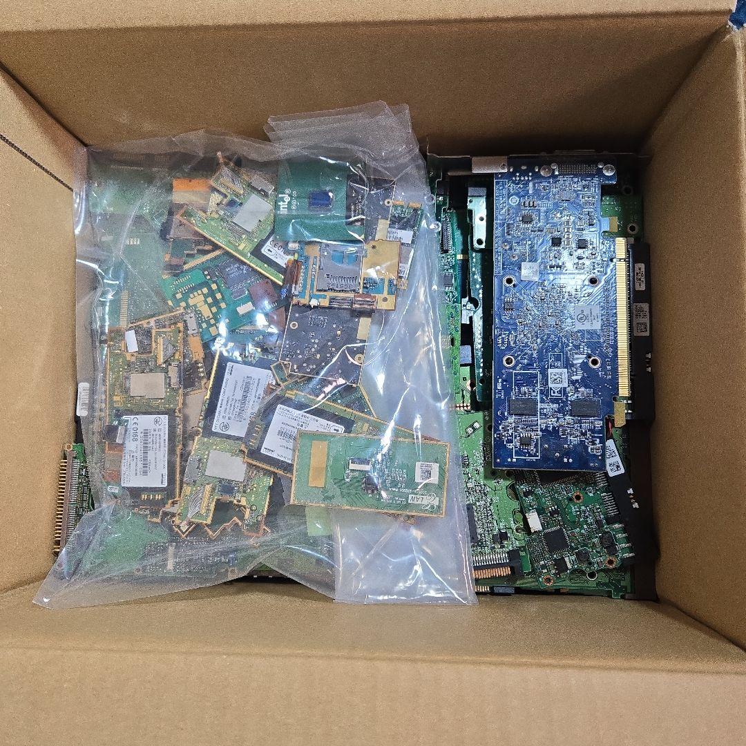 都市鉱山　PC.MB・HDD基板・CPU・メモリー・ガラ携基板、ジャンク金ぴか