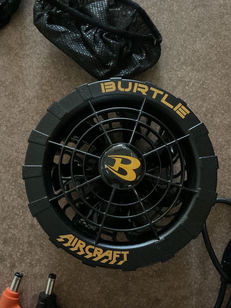 中古BURTLEエアークラフトファン&バッテリーセットAC300 AC310