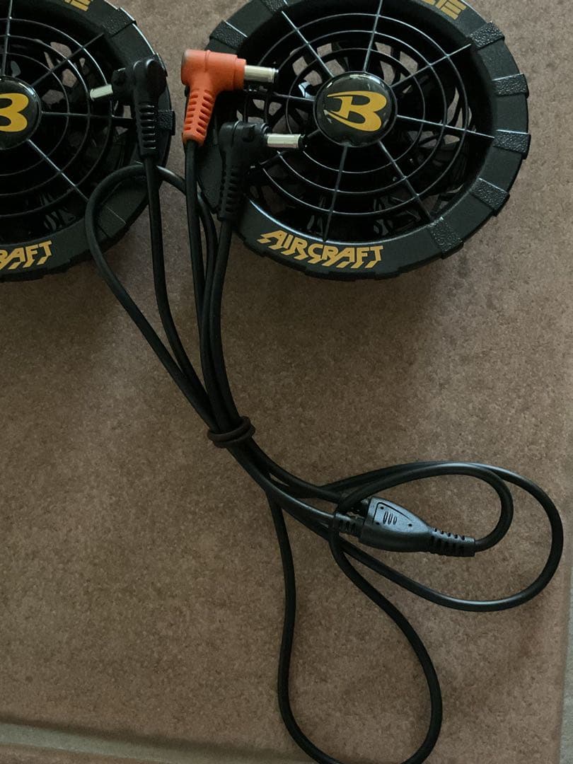 中古BURTLEエアークラフトファン&バッテリーセットAC300 AC310