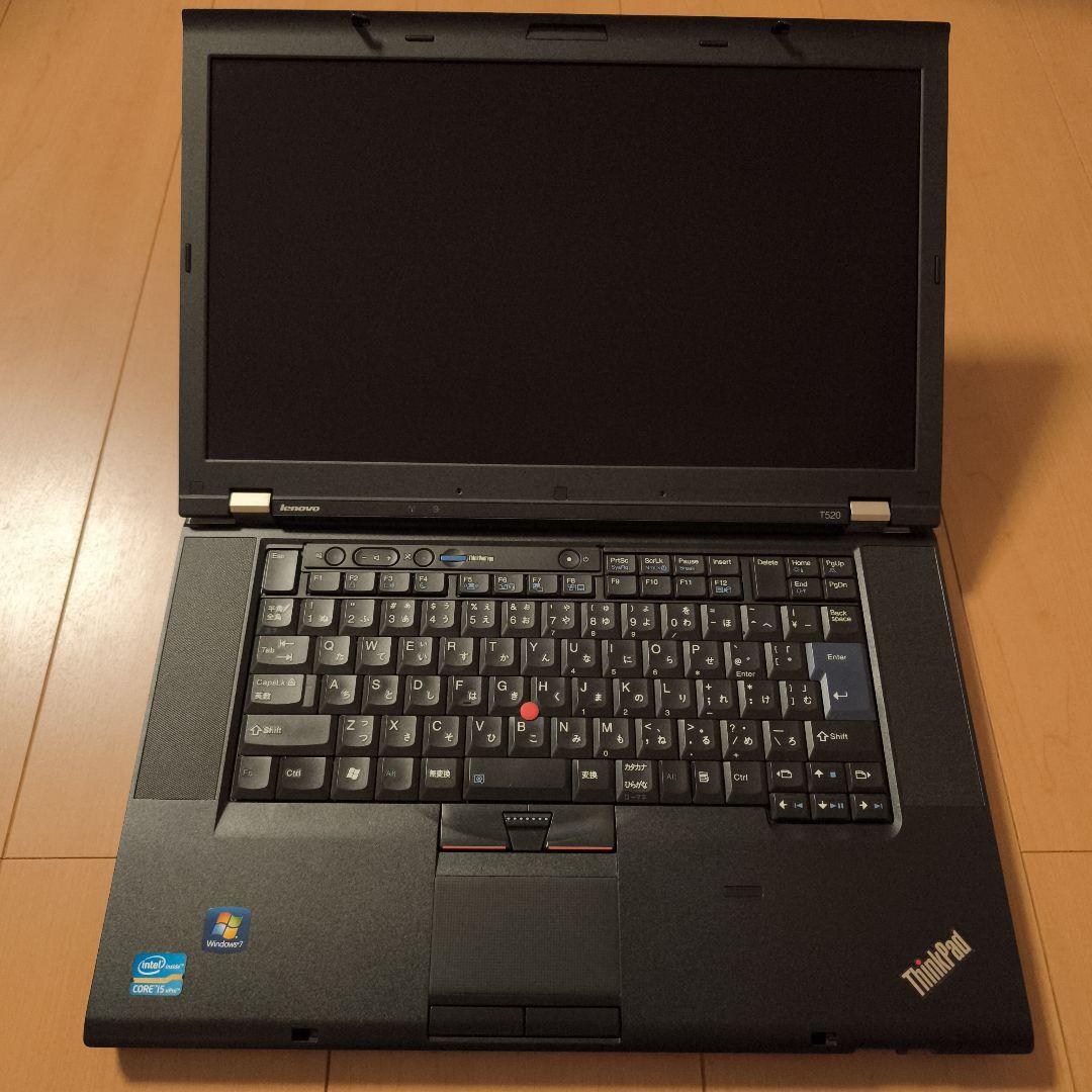 Windowsノート本体 lenovo ThinkPad T520 (Windows10 Pro)