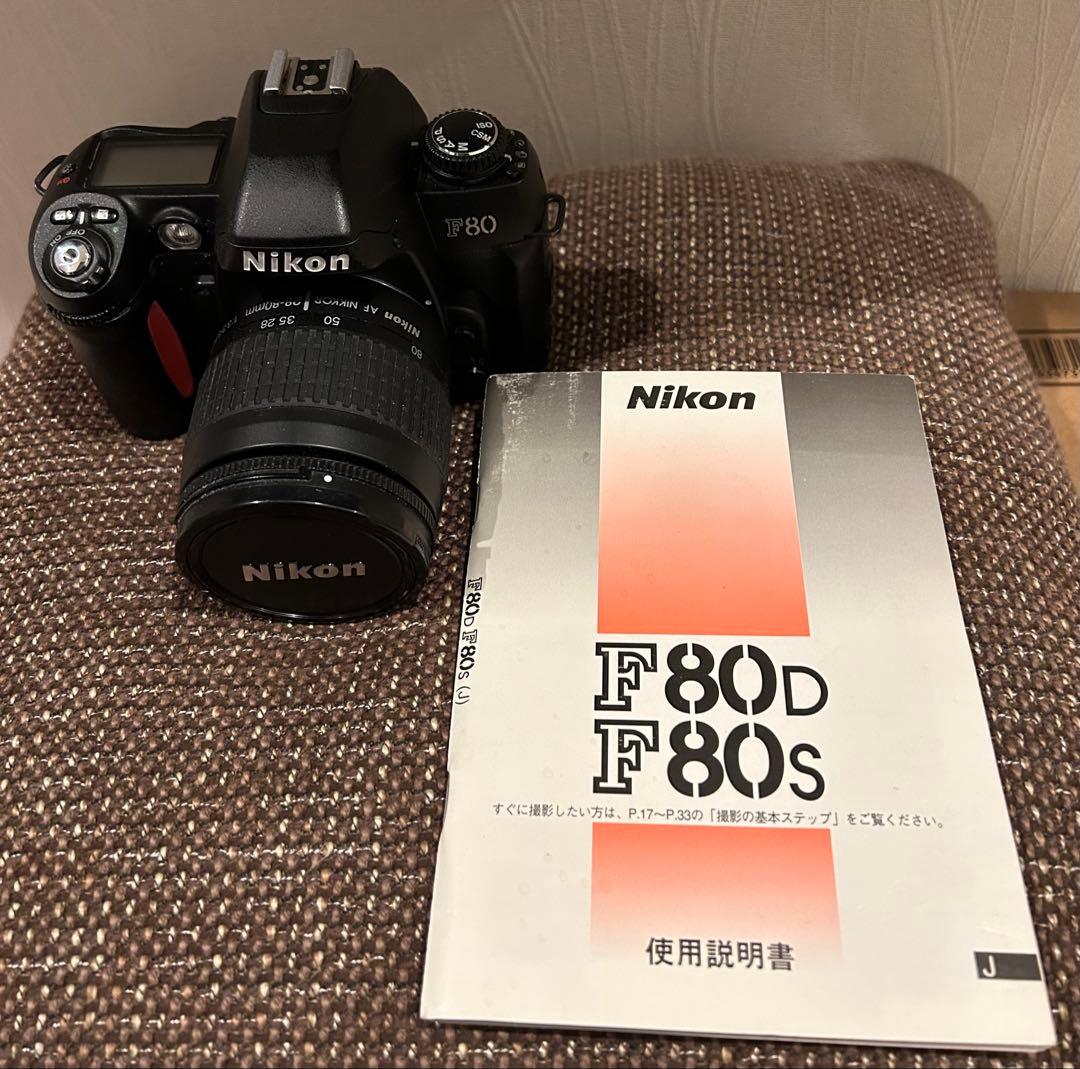 【ジャンク品】Nikon F80 一眼レフカメラ + 28-80mmレンズ