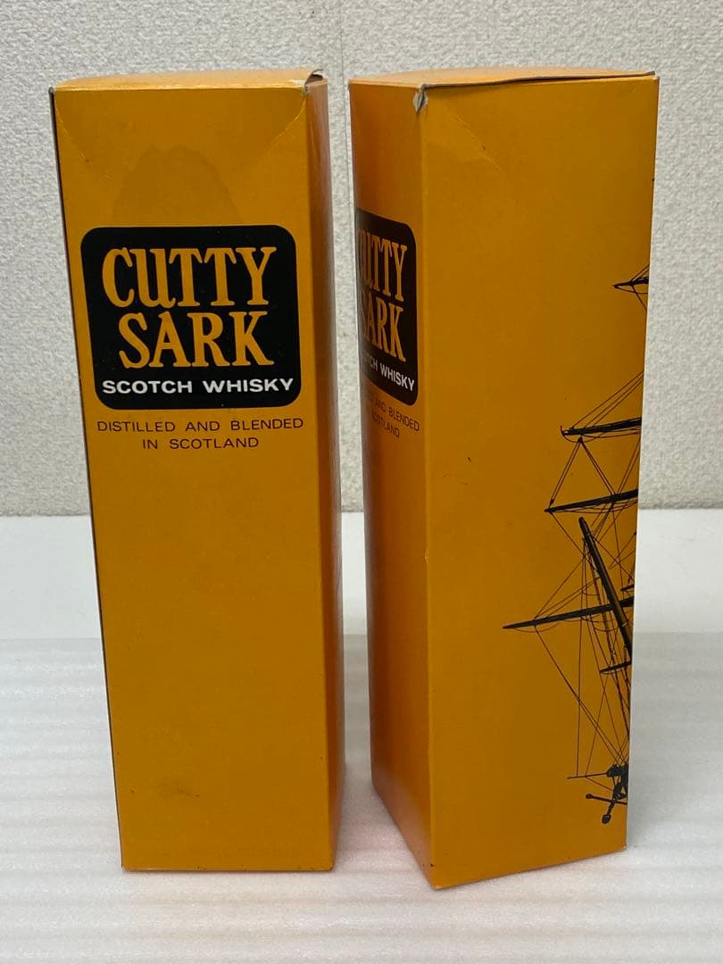 3-3338 CUTTY SARK スコッチウイスキー 86 特級 2本セット