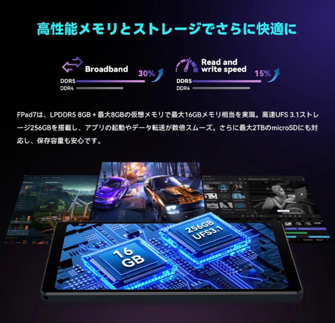 未使用HEADWOLF FPad7Androidタブレット 本体