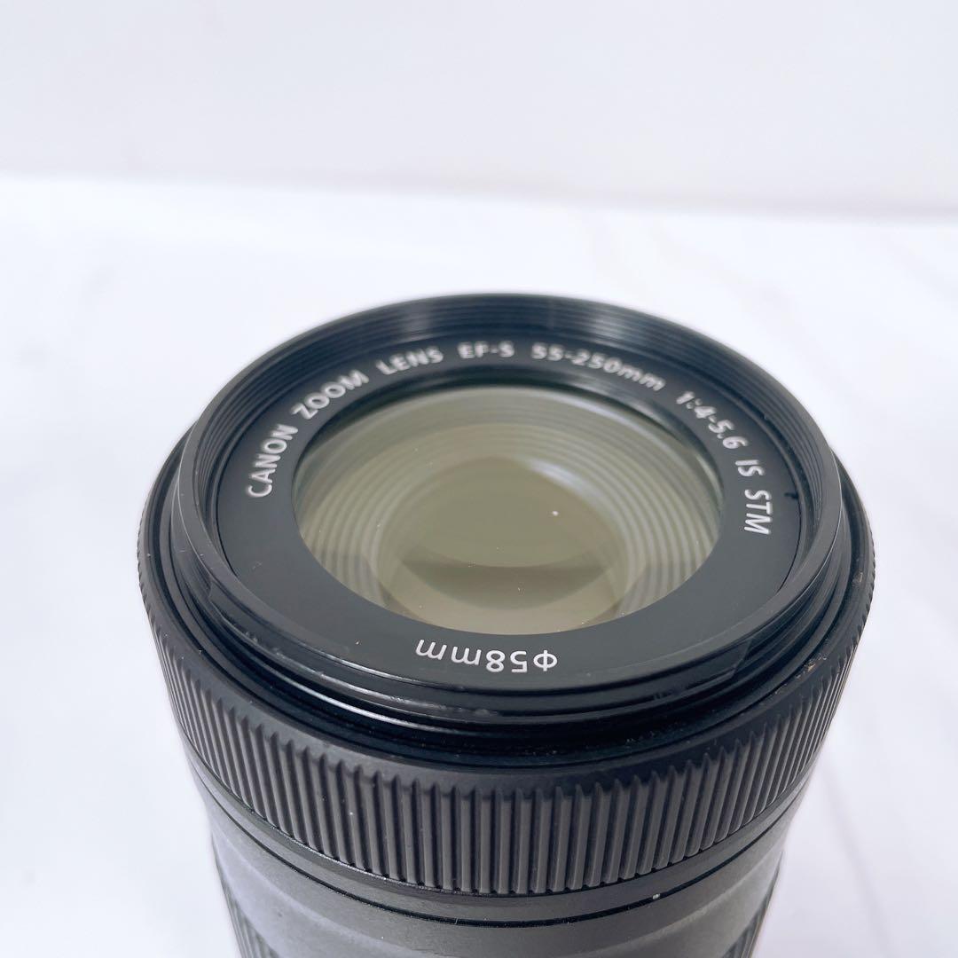 【美品】 Canon EF-S 55-250mm IS STM 望遠レンズ