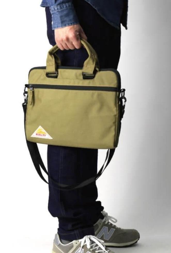 未使用 KELTY ケルティ 2WAY PC ブリーフケース ショルダー タン