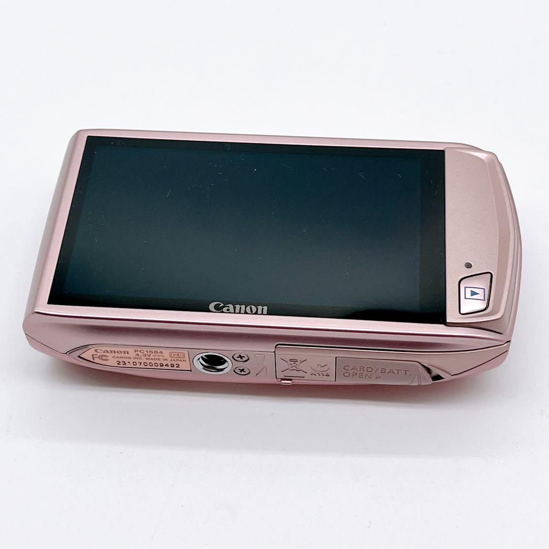 【未使用級】Canon IXY31S ピンク オールド コンデジ バッテリー2個