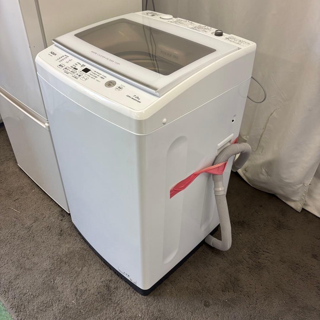 190　洗濯機　冷蔵庫　一人暮らし　7キロ　家電セット　設置無料　安い‼️